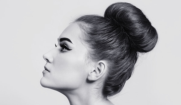 Work up a perfect ballerina bun with these simple steps