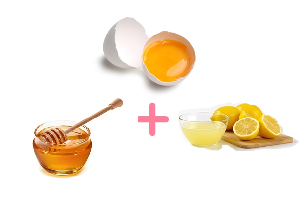 5. Egg white + aloe vera + castor oil face mask for mature skin