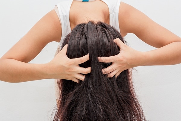 अपने स्कैल्प की मालिश करें अपने स्कैल्प की मालिश करें