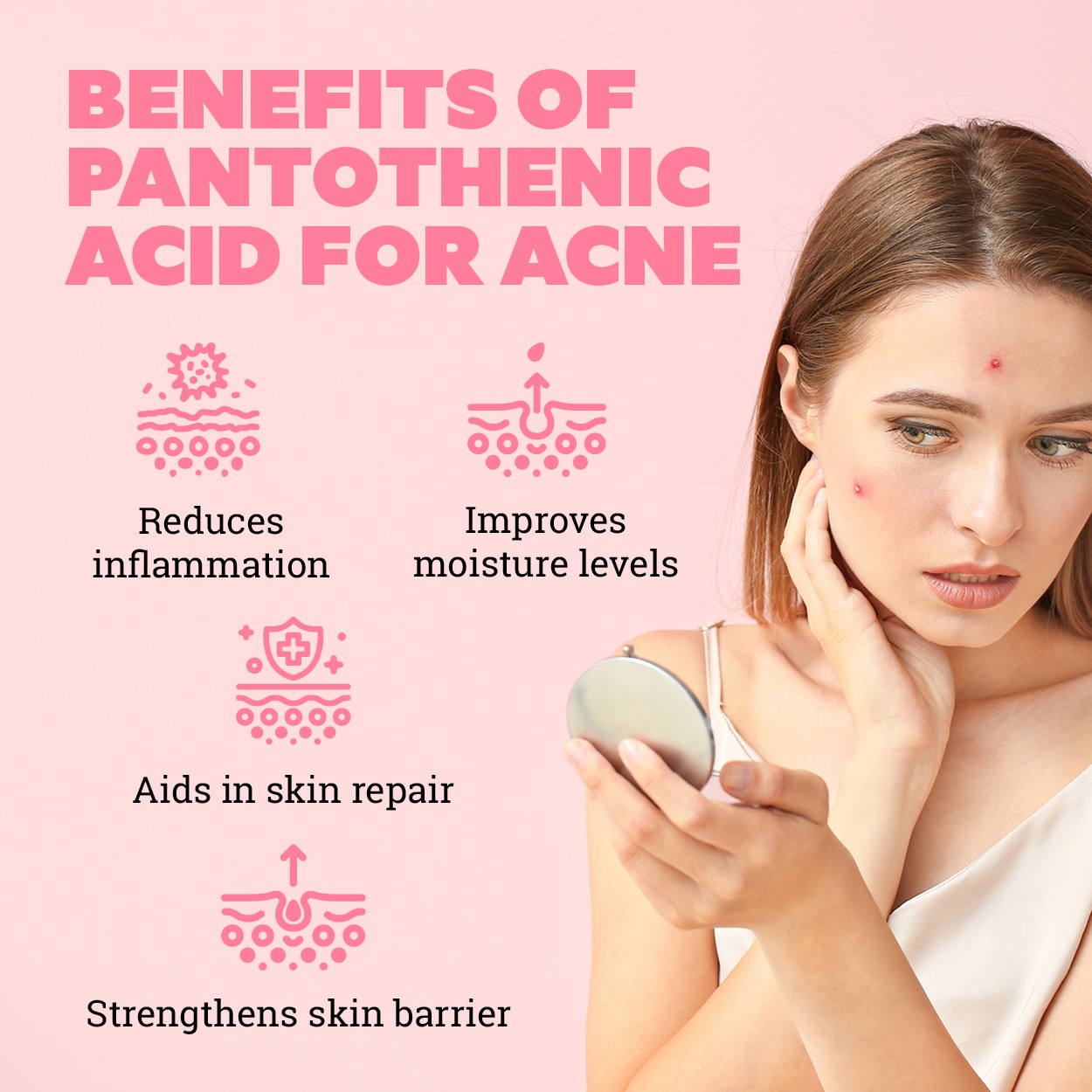 FAQs about pantothenic acid for acne