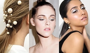 Pearl makeup and hair: the next new beauty trend