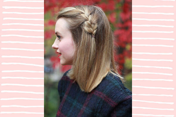 6. Messy Braided Pig-Tails