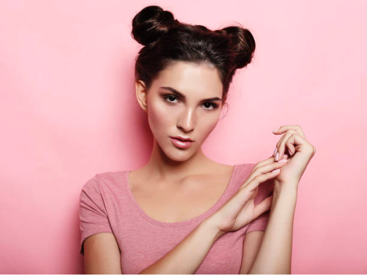 Half Updo Bun Half Updo Bun