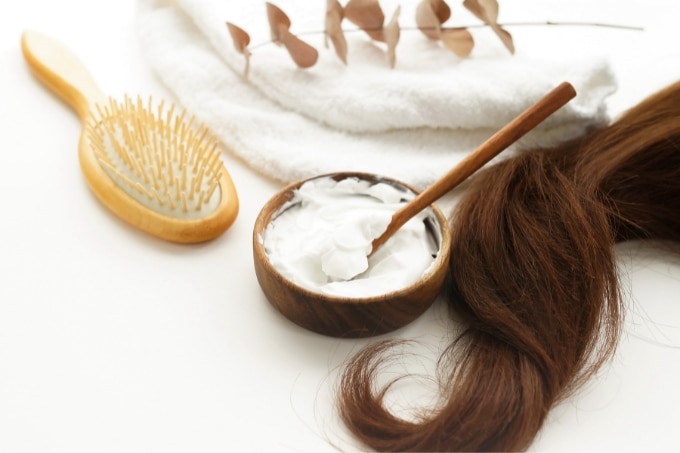 3. Almond and Coconut Oil Hair Mask