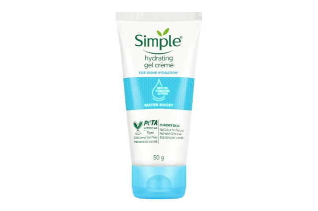 4. Simple Water Boost Hydrating Gel Creme Moisturiser