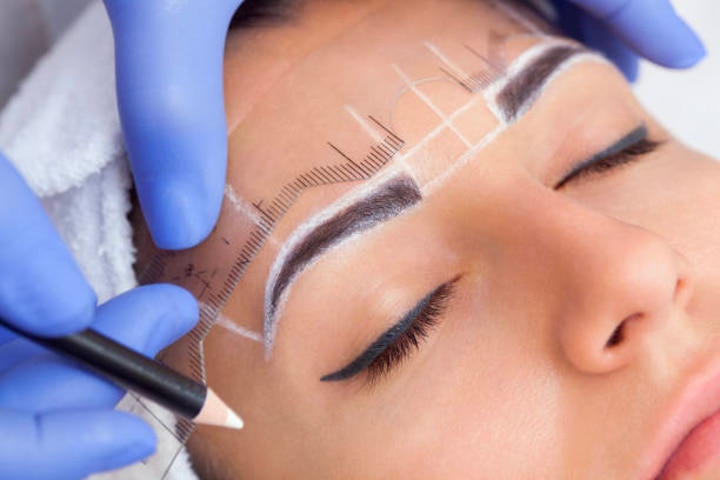 Microblading Look with Makeup Microblading Look with Makeup
