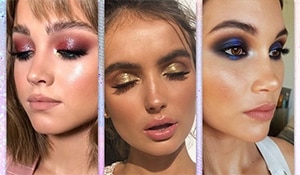 All the different ways to wear the latest makeup trend – glitter eyeshadow
