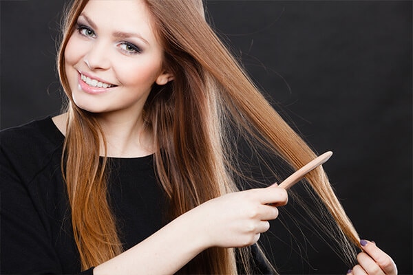 Myth – Brush your hair for 100 strokes to get shiny tresses