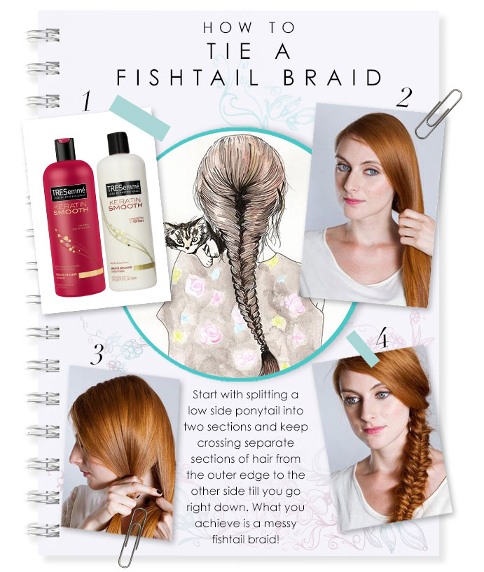 how to do fishtail braid