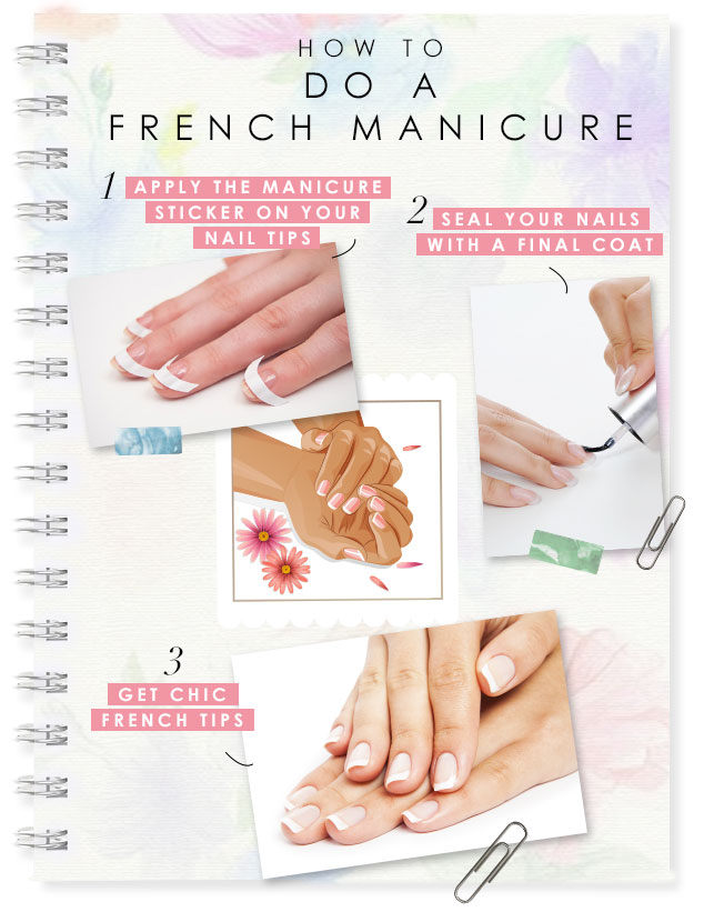 how to do french manicure center img