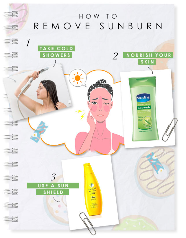 how to remove sunburn img