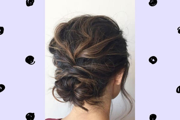 8. Side Swept Bun