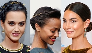 Updos that are perfect for those carefree new year parties