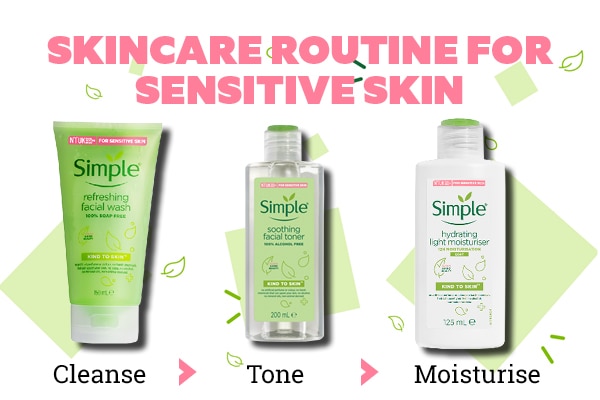 10. A simple regimen for sensitive skin 10. A simple regimen for sensitive skin