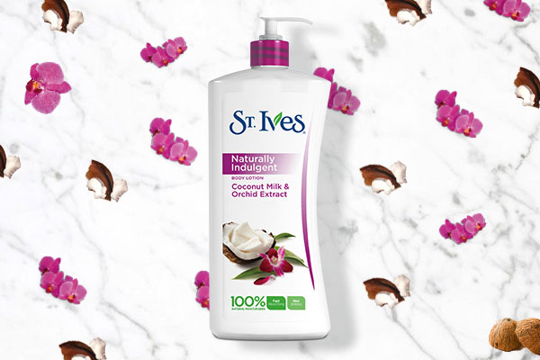 Body lotion for dry skin which is sensitive