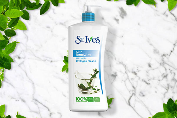 Body lotion for dry skin which is sensitive