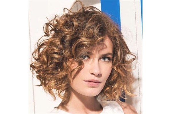 Curly knot hairstyles for short curly hair